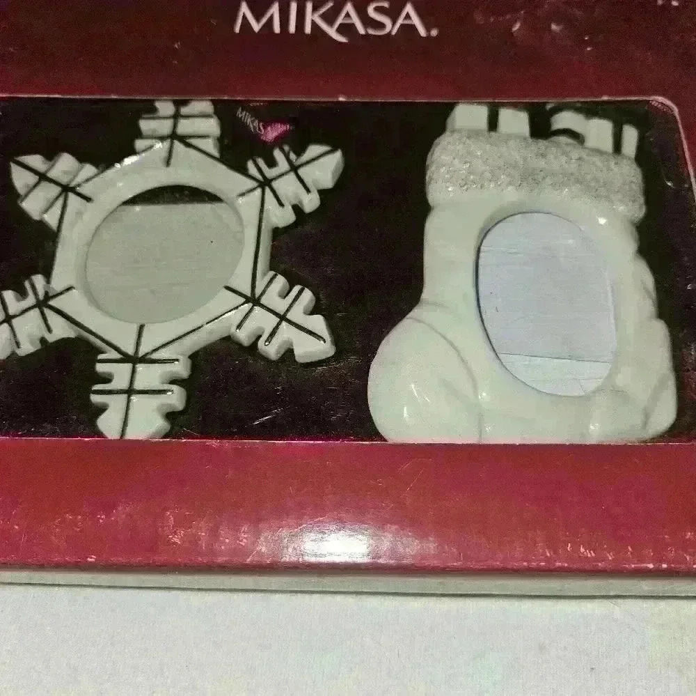 Mikasa Photo Frame Christmas Ornament